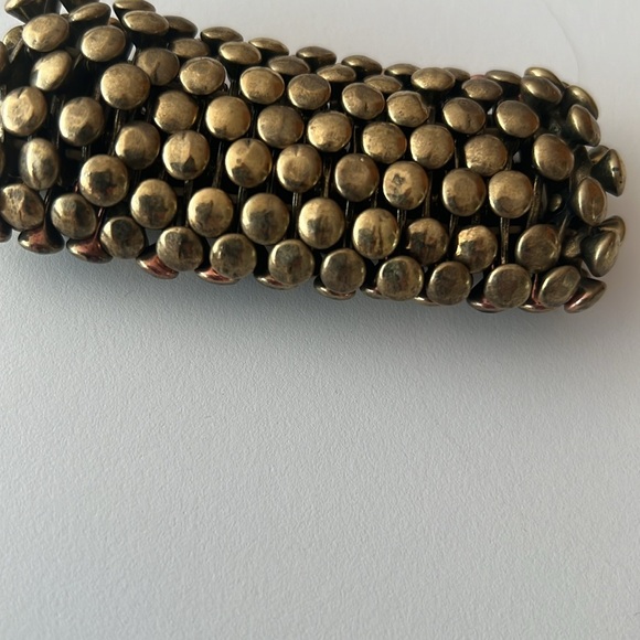 Bronze Gun Metal Stretch Bracelet - Picture 7 of 8